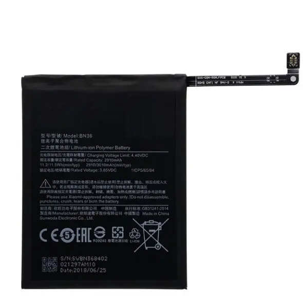 Bateria Xiaomi MI A2 Lite BN36